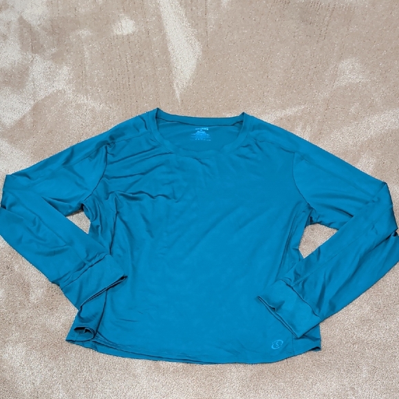 Spalding Tops - Spalding Teal Athletic Shirt